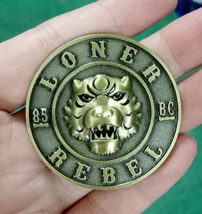 Loner / Rebel '85 METAL PiN