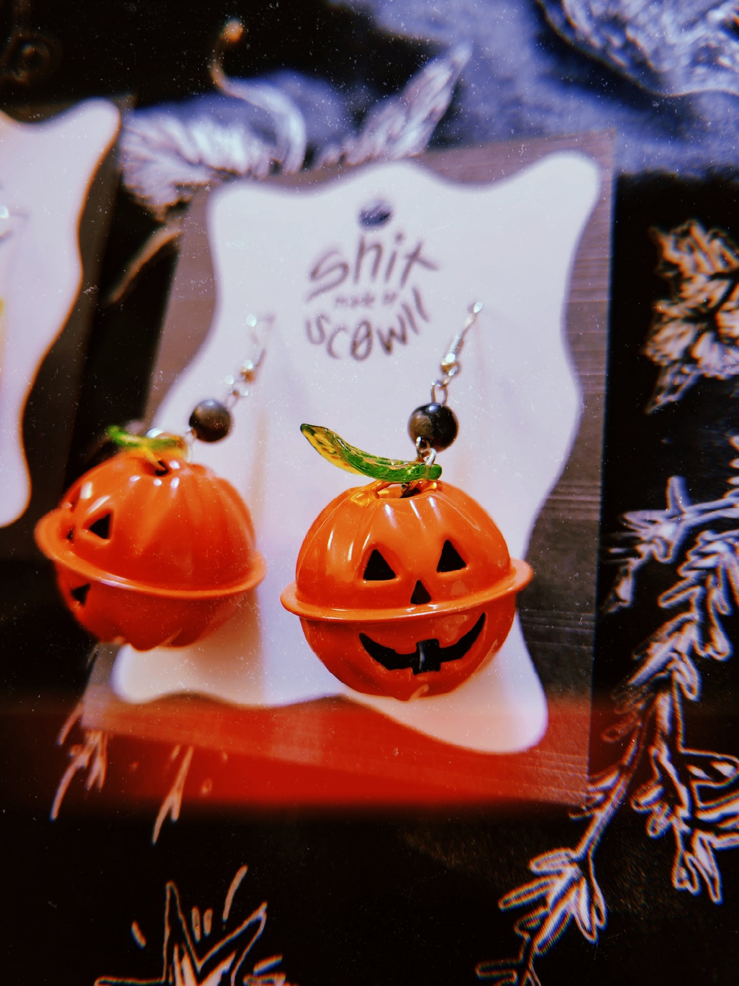 Pumpkin Bell EARRINGS