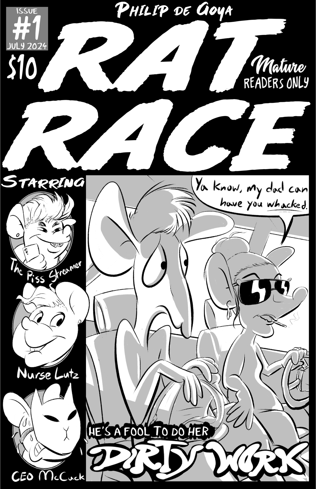 x18+ Rat Race #1 COMiC ZiNE