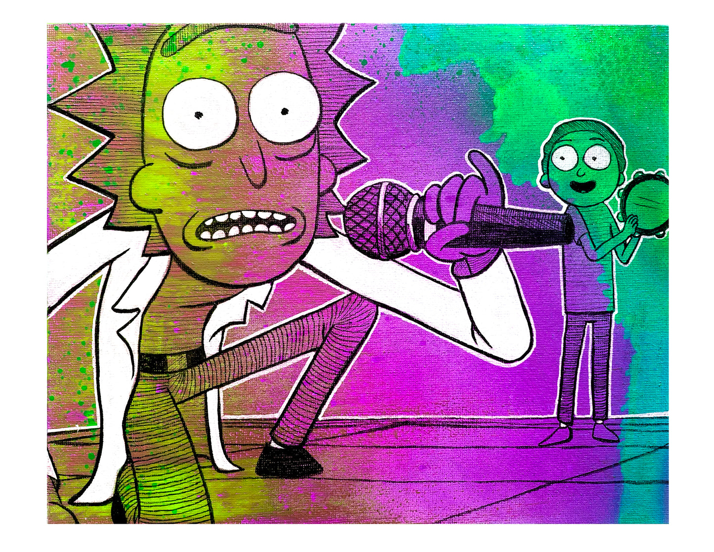 Schwifty Rick PRINT
