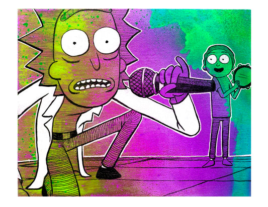 Schwifty Rick PRINT