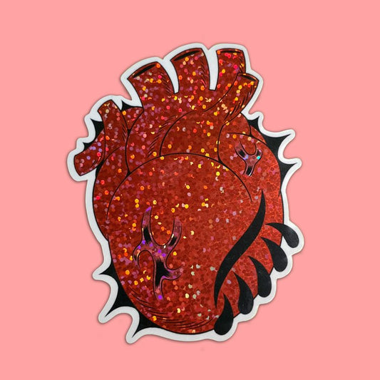 Sacred Heart Holographic STiCKER