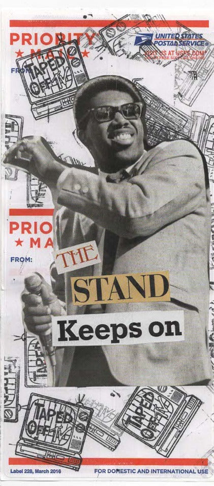 The Stand Keeps On COLLAGE STiCKER by Taped Off TV ( Ben E. King )