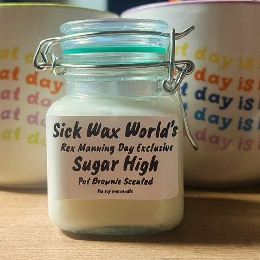 Mini Jar Sugar High CANDLE by Sick Wax World