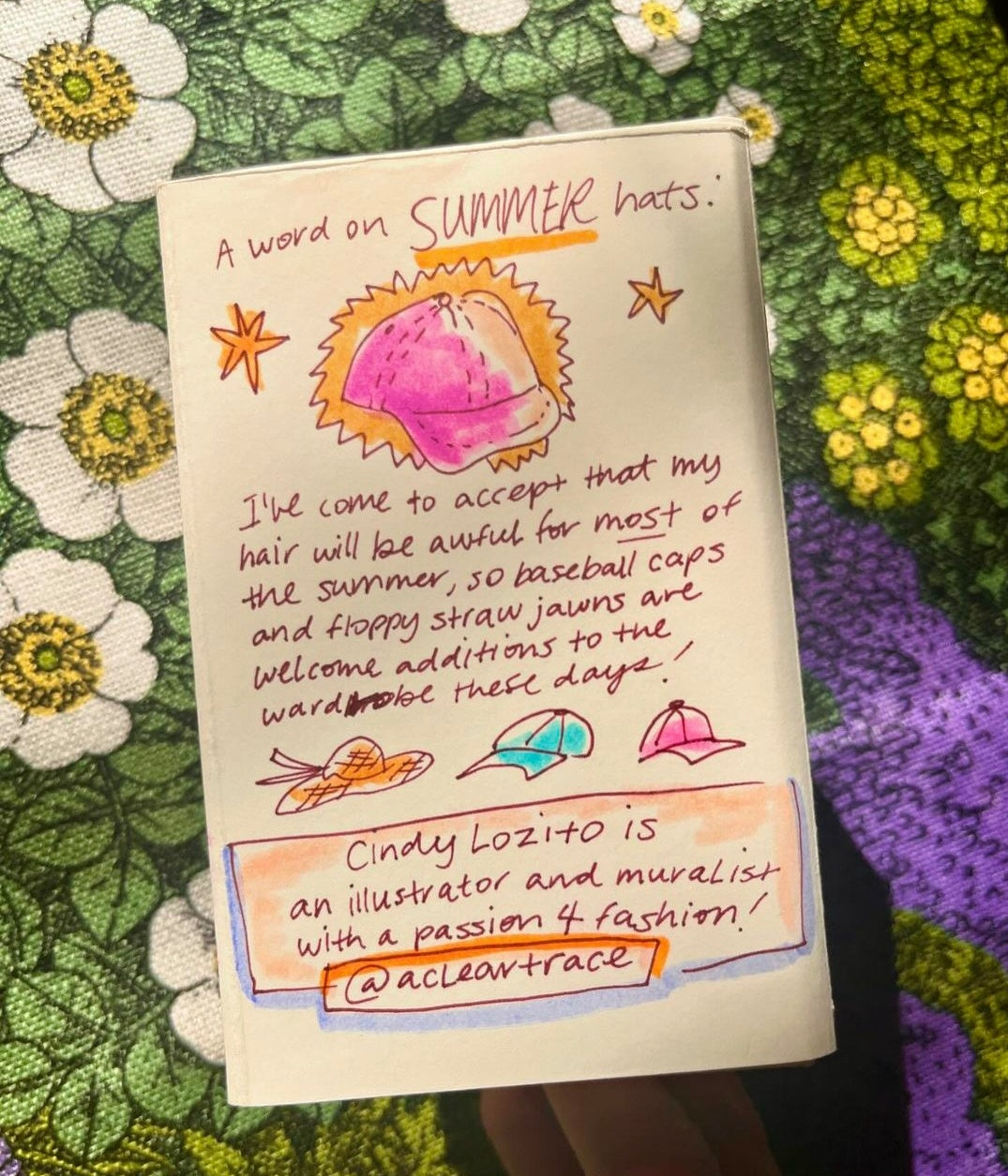 Cindy's Summer Wardrobe MiNi ZiNE