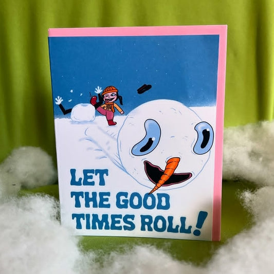 Let the Good Times Roll! Blank GREETiNG CARD