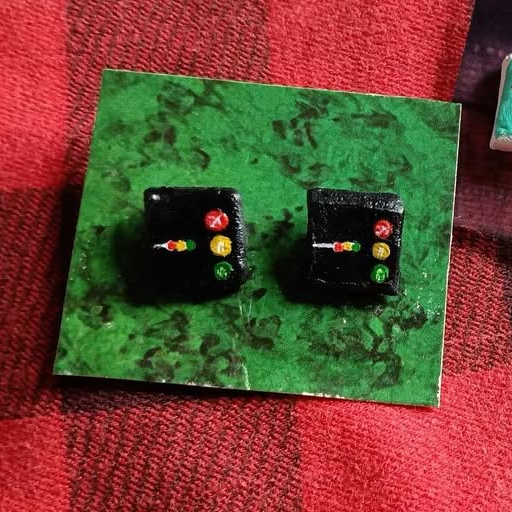 Blink Covers Clay Post EARRINGS