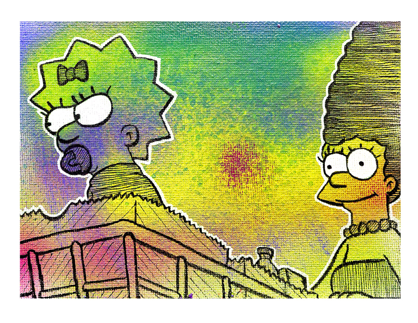 Maggie and Marge PRINT