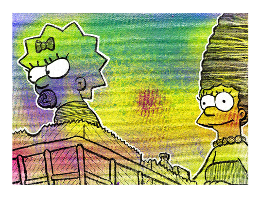 Maggie and Marge PRINT