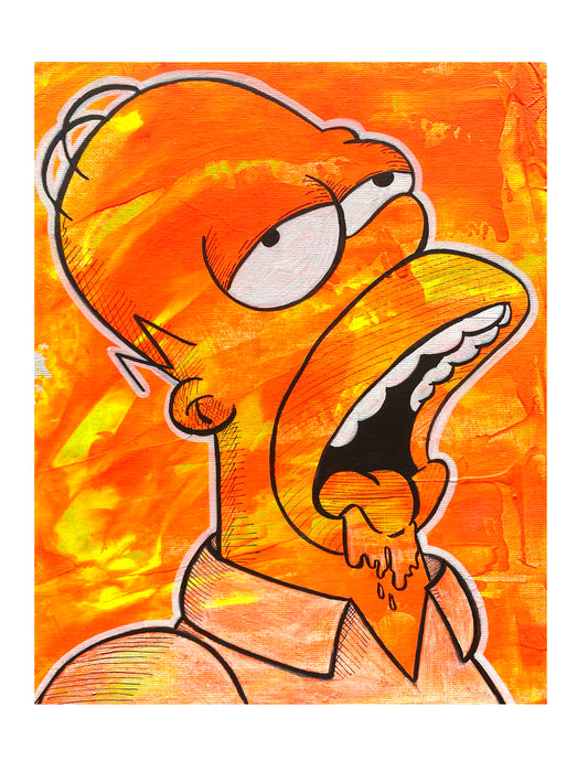 Homer Drool PRINT