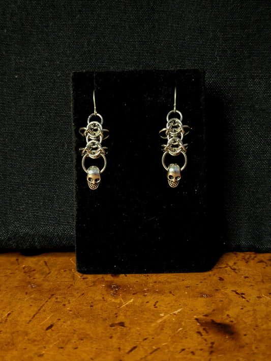 Skull Doorknocker EARRINGS by Sixth House Ego