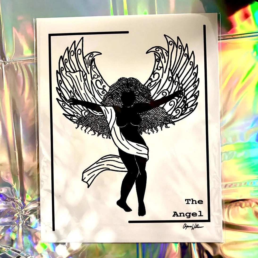 The Angel PRiNT by Solo Souls