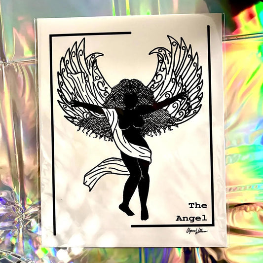 The Angel PRiNT by Solo Souls
