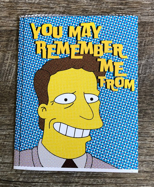 You May Remember Me From Troy McClure ZiNE