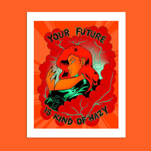 Your Future is Kind of Hazy PRiNT by Carmen Pizarro