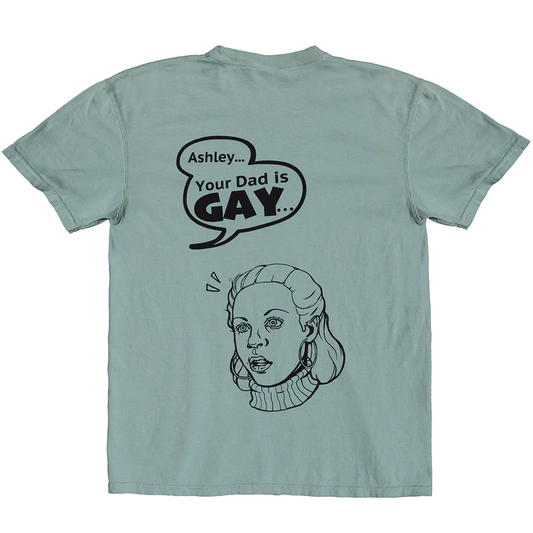 Ashley You're Dad Is Gay Degrassi Inspired T SHIRT