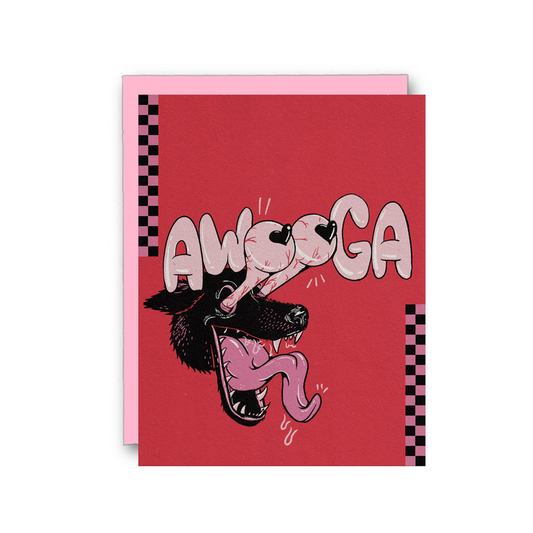 Awooga Love Blank GREETiNG CARD