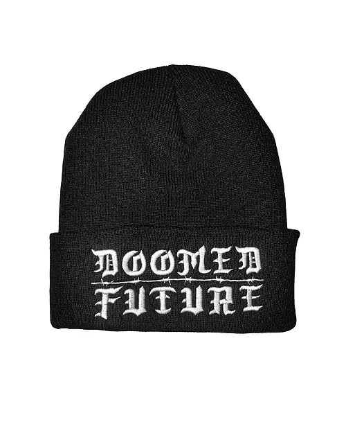 DF Embroidered BEANiE by Doomed Future