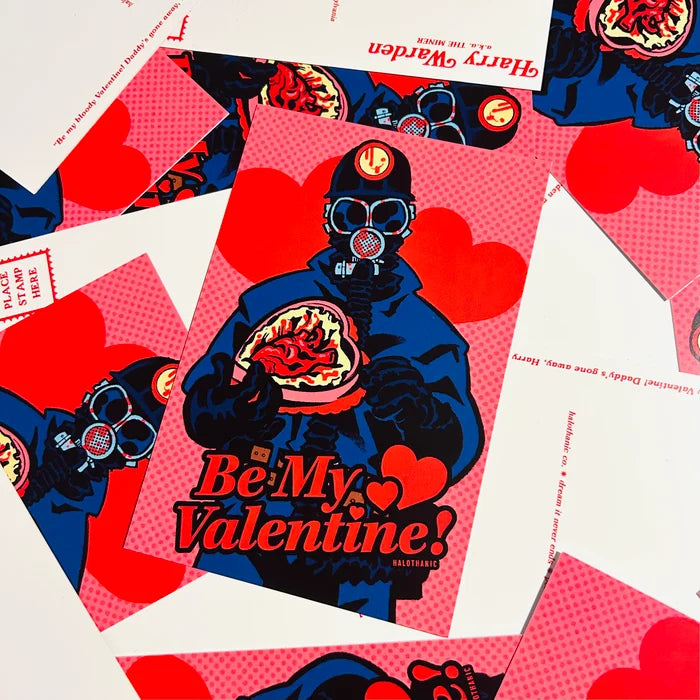 Be My Valentine My Bloody Valentine POSTCARD