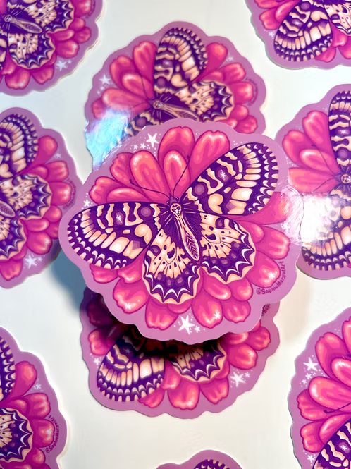 Southern Festoon Butterfly STICKER