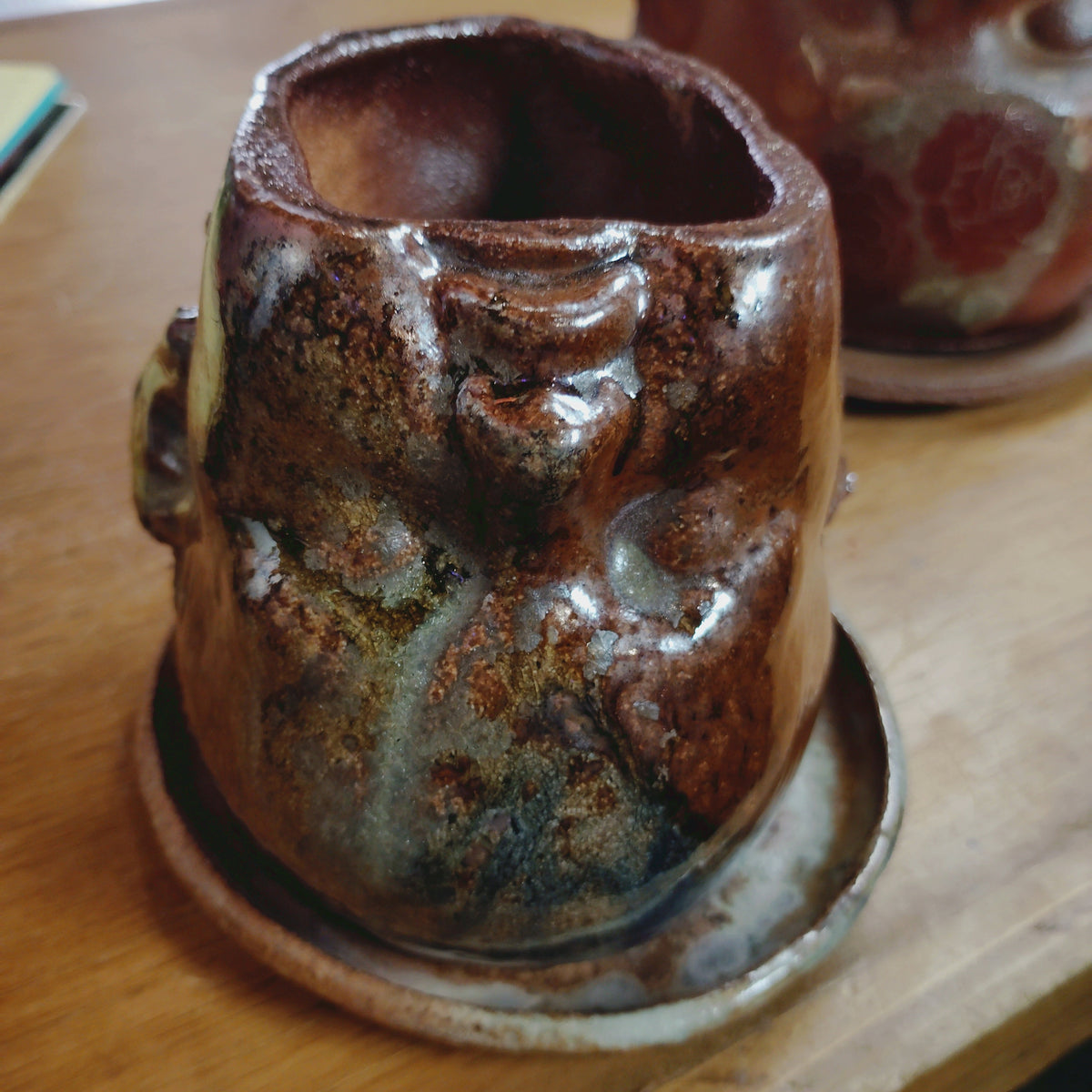 Ceramic Been Head PLANTER / FLOWER POT