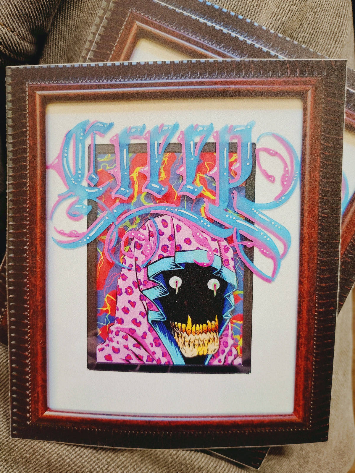 Creep Calligraphy XL STiCKER by Death and Taxes