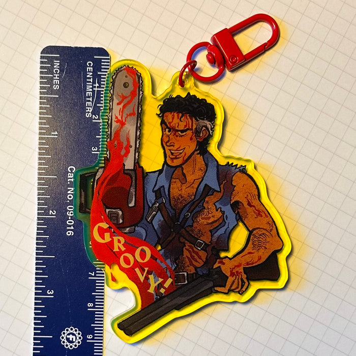 Groovy! Ash Acrylic KEYCHAiN / CHARM