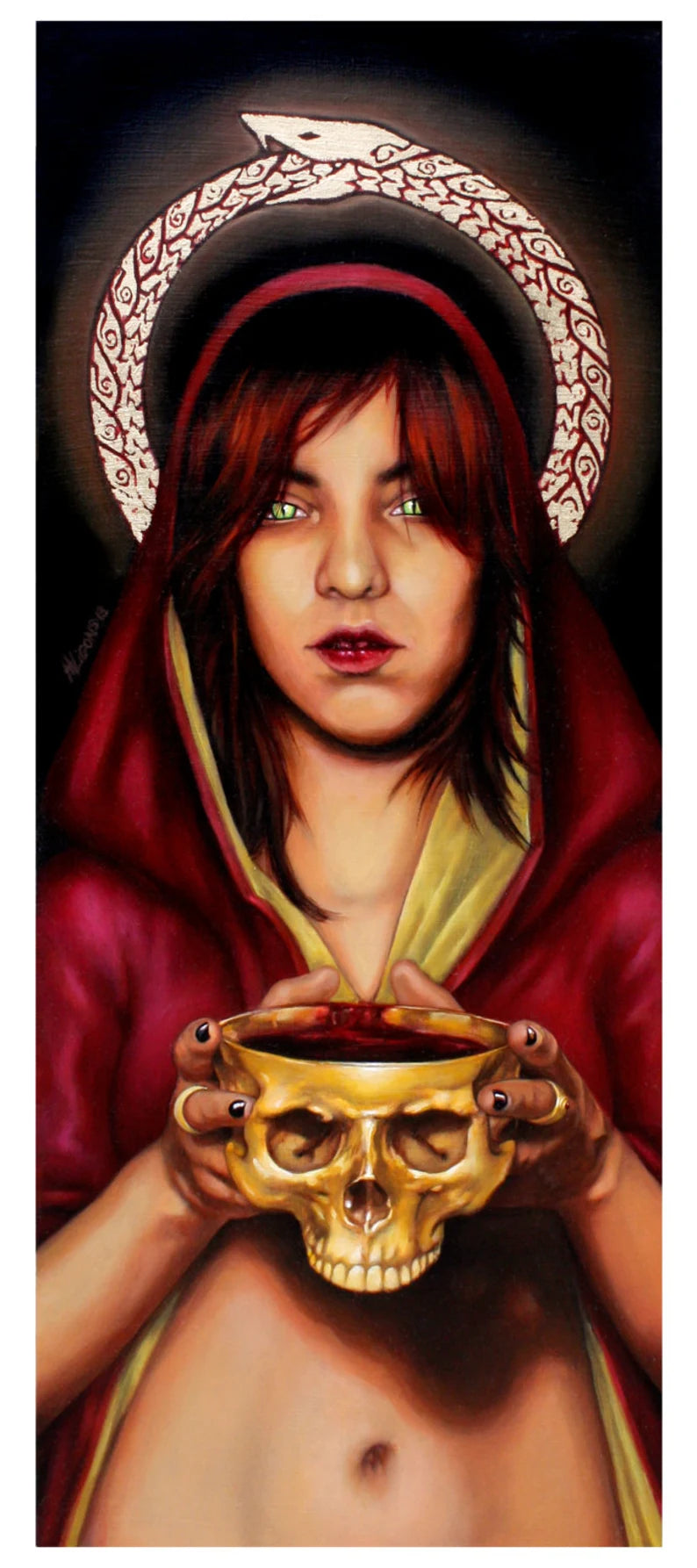 Chalice of Blood PRINT by Monique Ligons