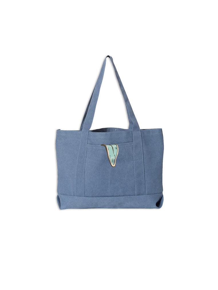 Reality is a Rumor Clock TOTE BAG by Bombardment