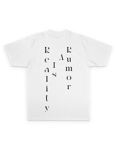 Reality is a Rumor Clock T-SHiRT by Bombardment