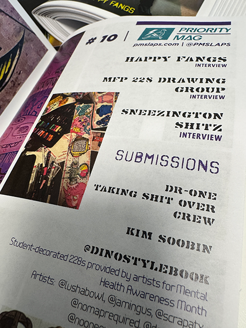 Priority Mag Issue #10 Street Art ZiNE @pmslaps