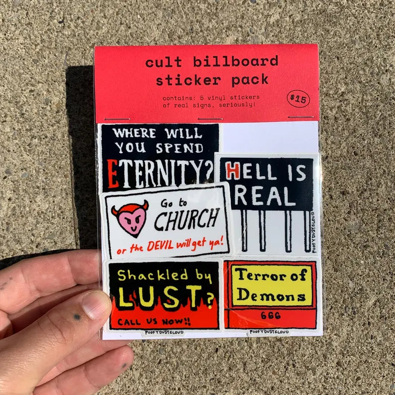 Cult Billboard STICKER PACK
