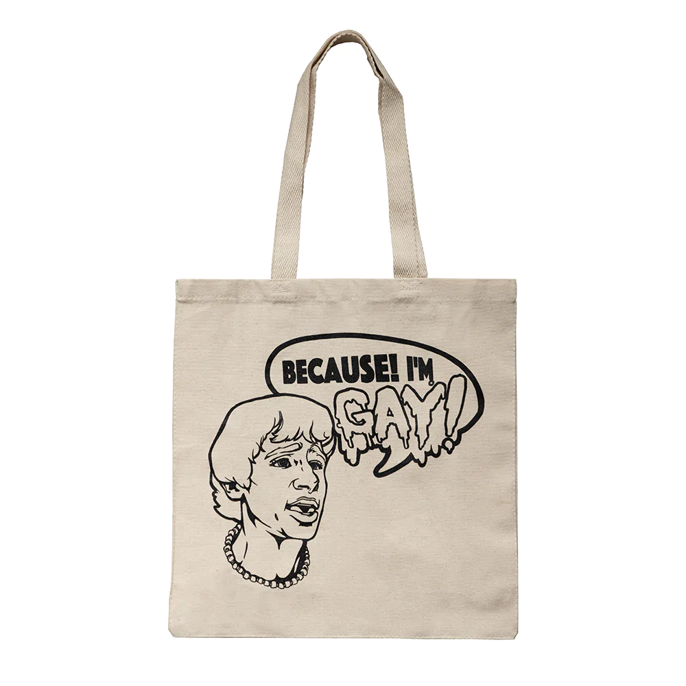 Marco Because I'm Gay Degrassi Inspired TOTE BAG