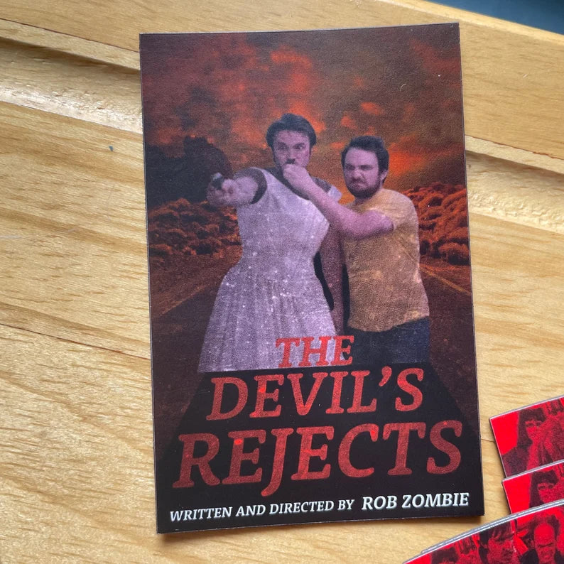 Sunny Horror Rejects Mashup STICKER
