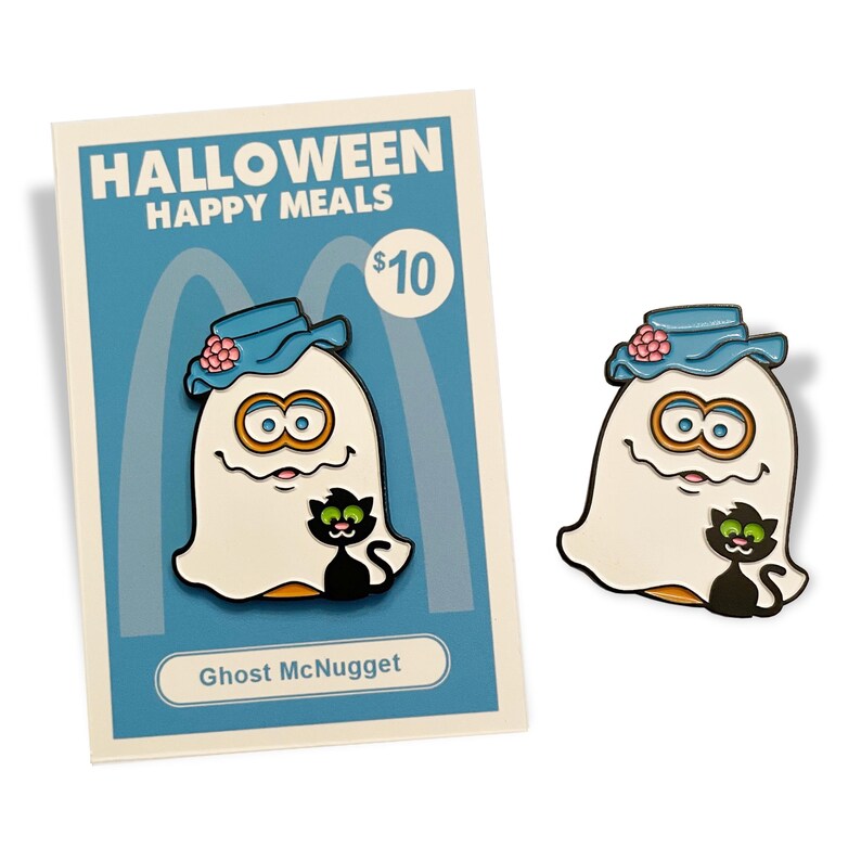 Halloween Nugs ENAMEL PIN by mattcandraw