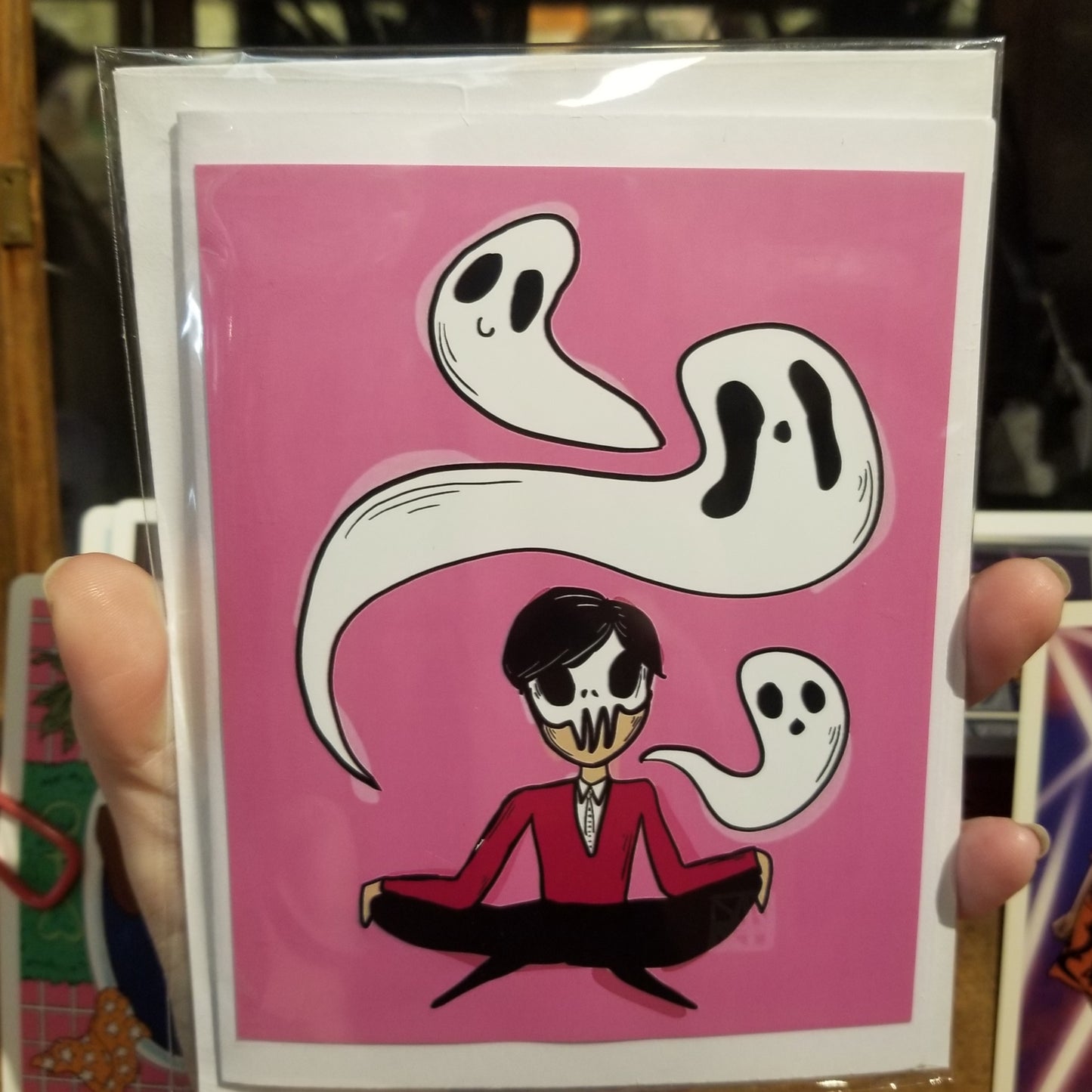 Me and My Ghosts GREETING CARD