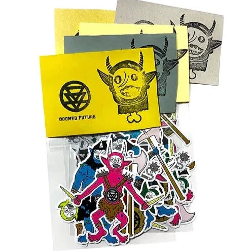 Doomed Future x Gloopy Goblin Collab STICKER PACK