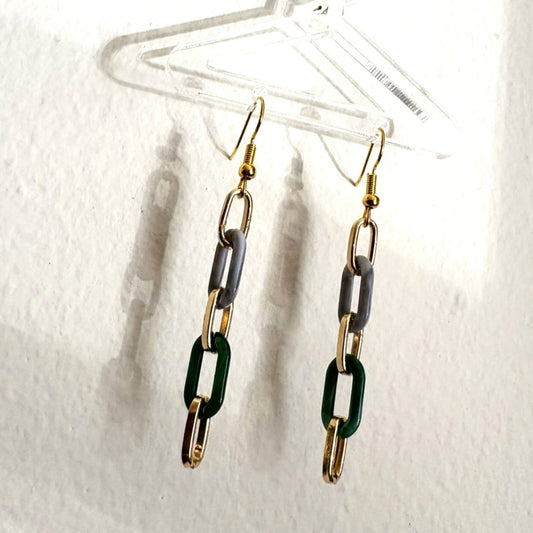 Chain Link EARRiNGS by Lavish-Li Made