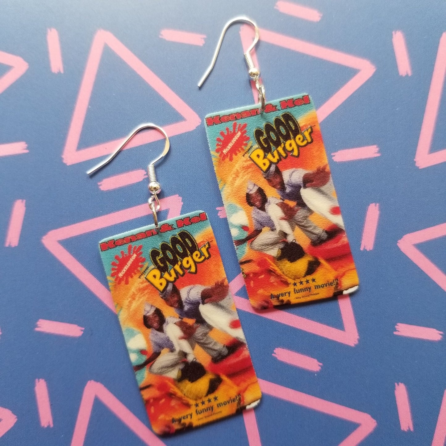 G Burger VHS Cover EARRINGS