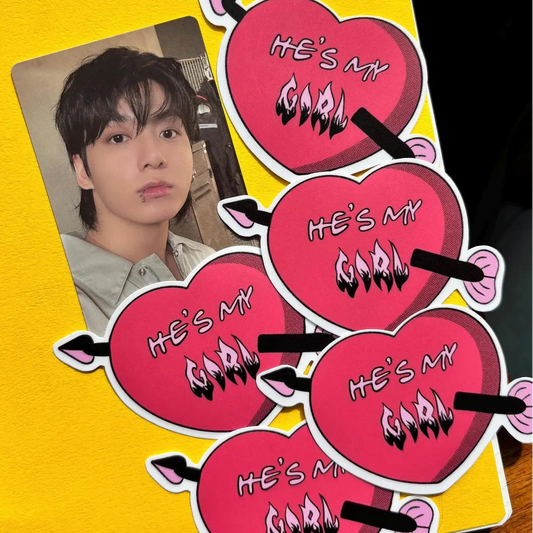 He's My Girl STICKER