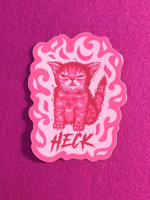 Heck Cat STiCKER