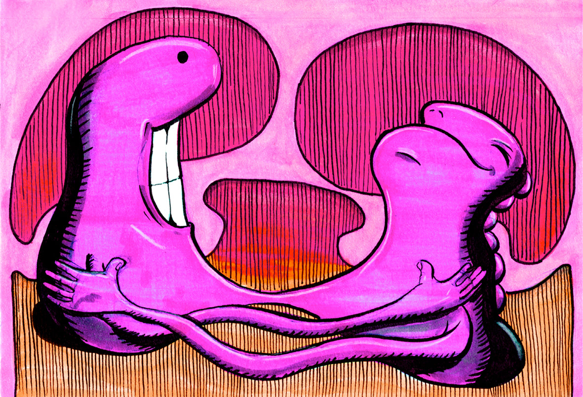 Purple Hug PRINT