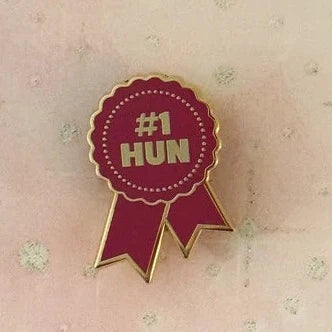 #1 Hun Enamel PiN