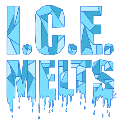 Ice Melts STICKERby Matt McGinnis