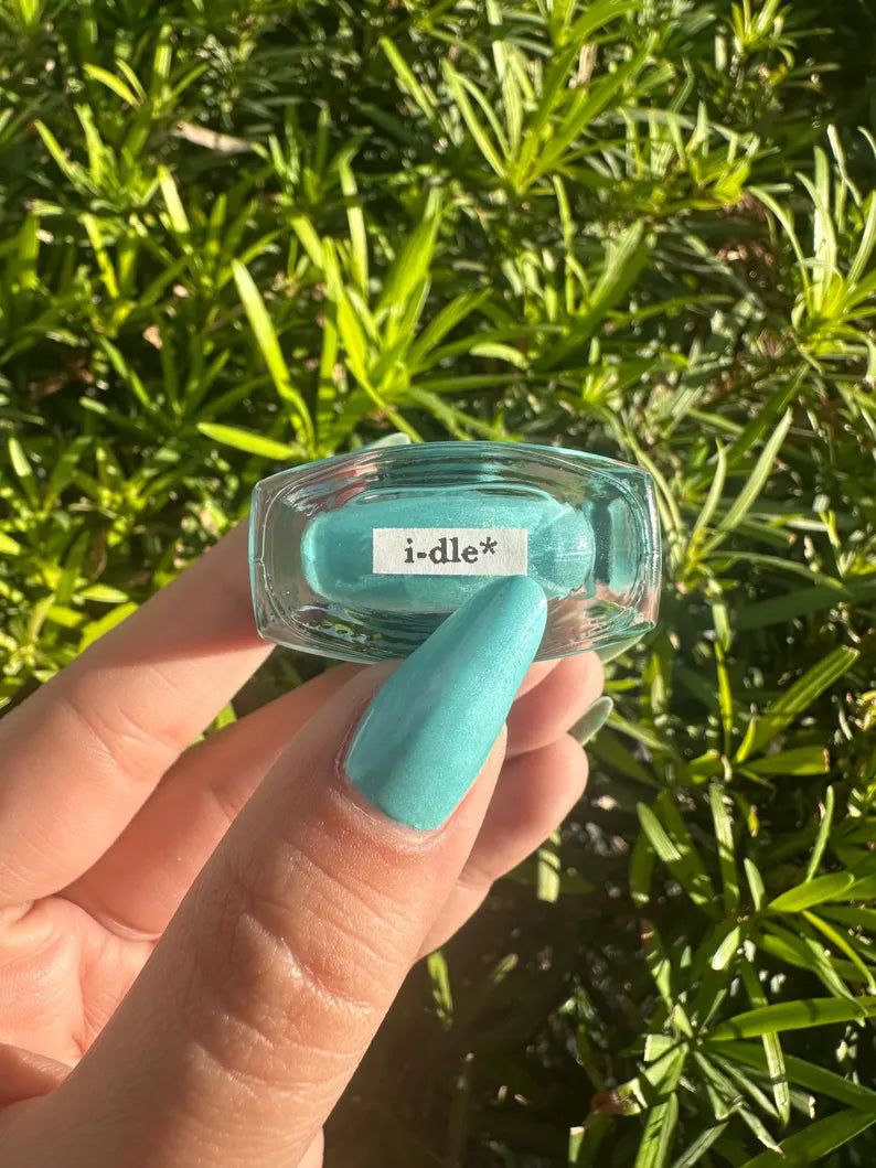 i-dle* Turquoise NAiL POLiSH