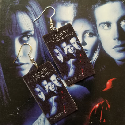 I Know What You Did VHS Cover EARRINGS