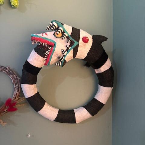 Handmade Sandworm WREATH by Kyra