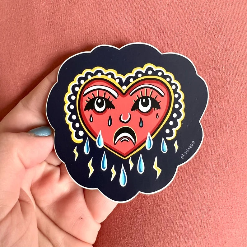 Weeping Heart STICKER