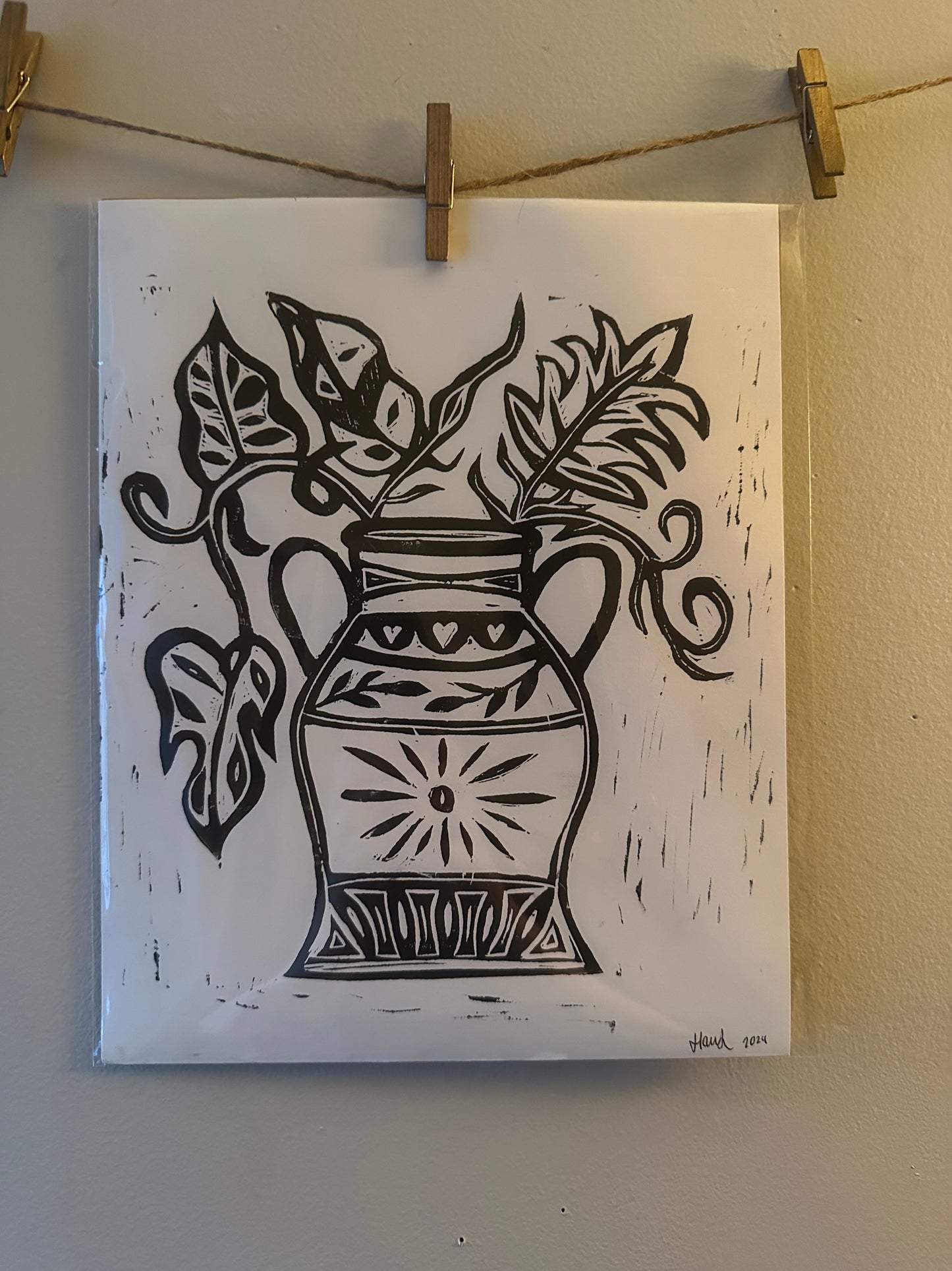 Plants in Vase PRiNT