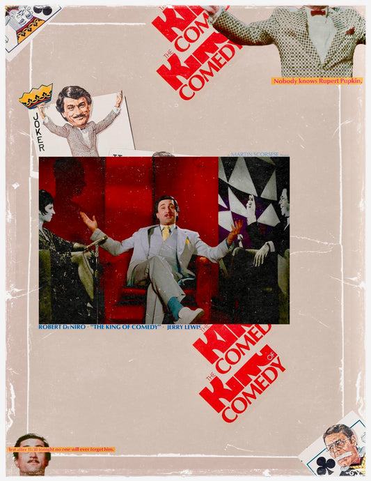 King of Comedy Parody Poster MAGNET